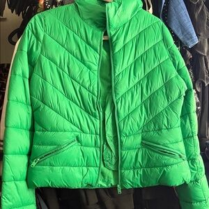 Green Puffer Jacket